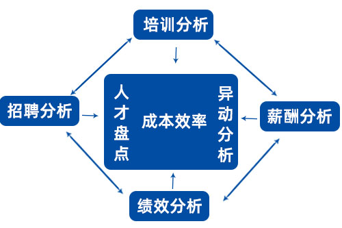 尊龙凯时科技人力资源治理系统HR数据剖析模子