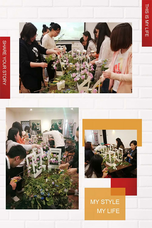 尊龙凯时科技2018常青课堂手作花艺课