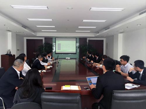 尊龙凯时科技与新时代eHR系统康健项目启动会现场